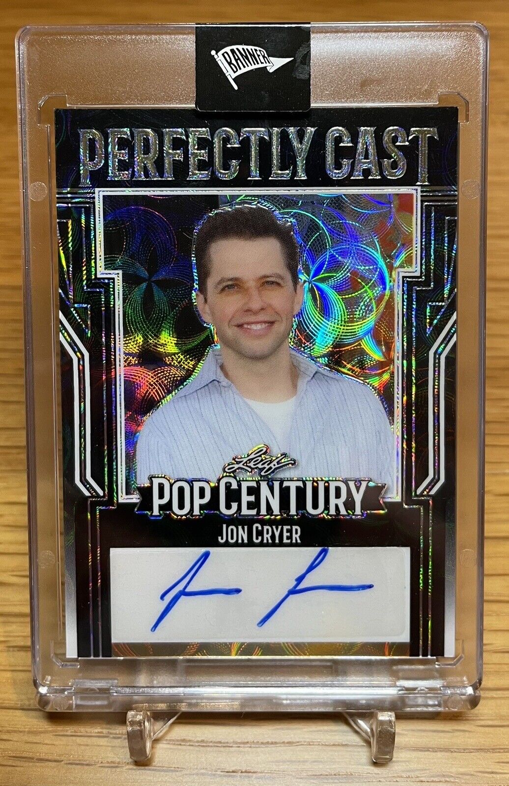 2023 Leaf Pop Century Perfectly Cast Two and a Half Men Jon Cryer Auto - 3/3