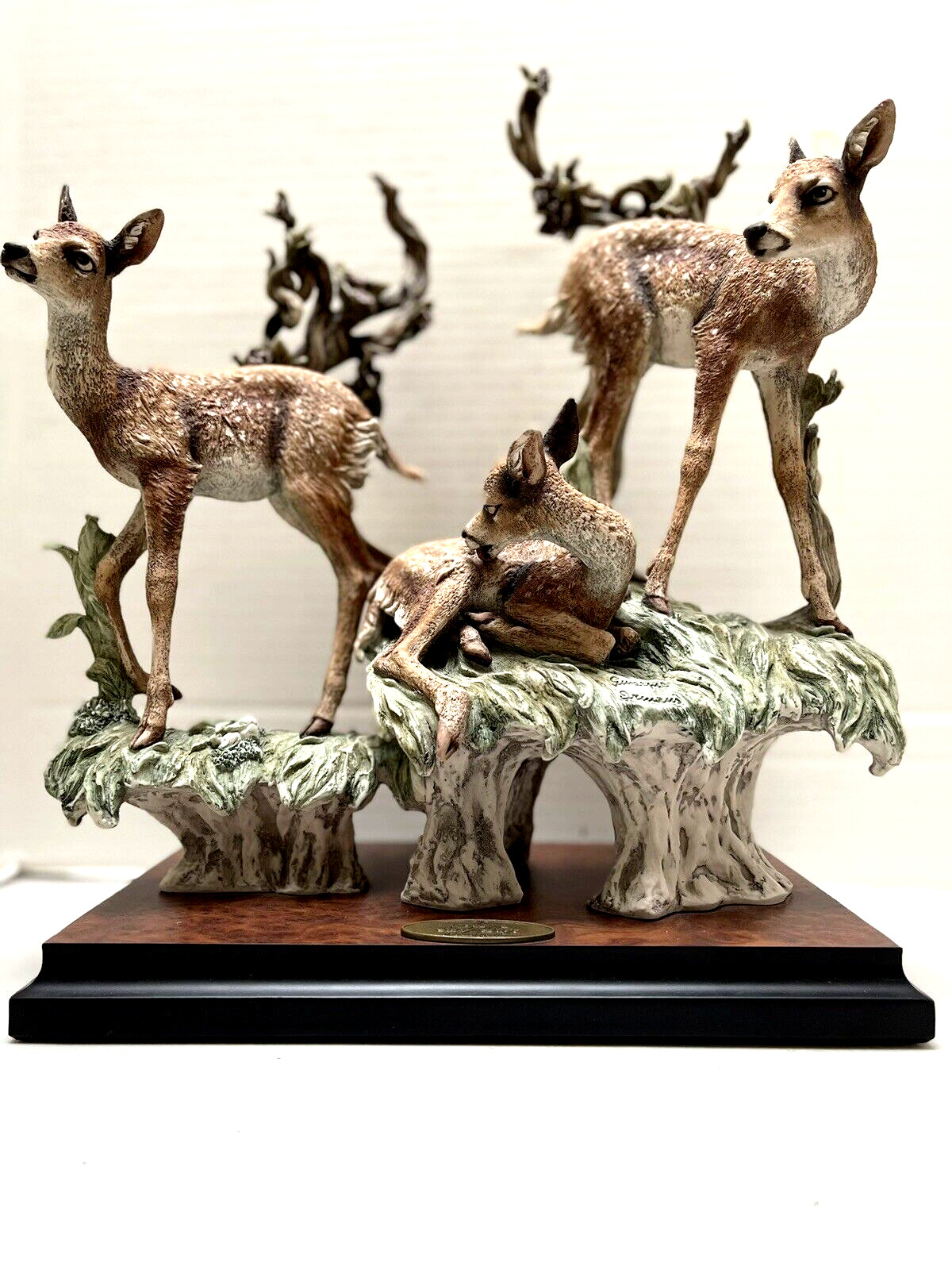 Giuseppe Armani - Early Days - Florence  Capodimonte Wildlife Deer Figurine 1986