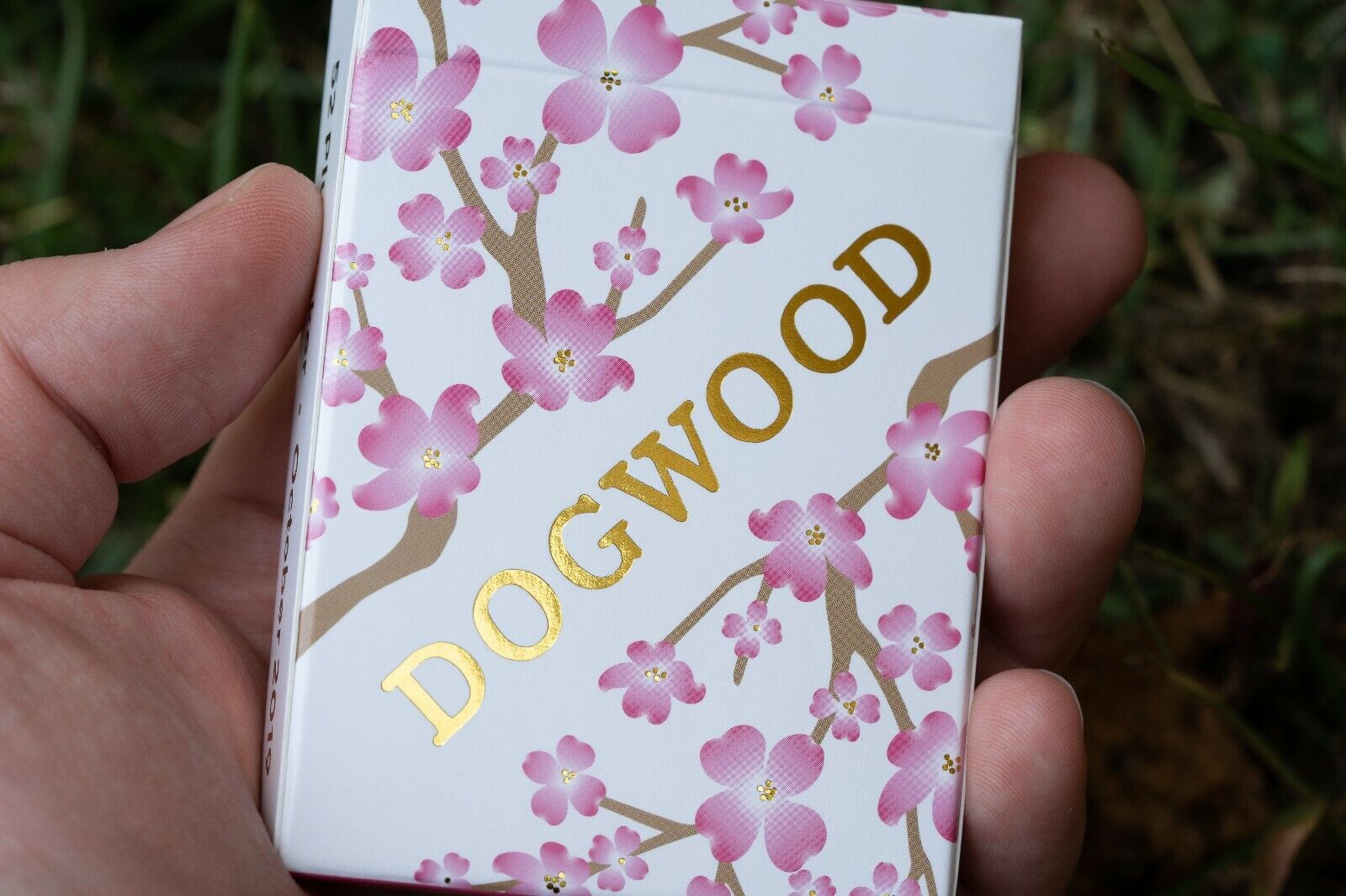 1 DECK Dogwood gold foil RARE, UNIQUE custom playing cards 