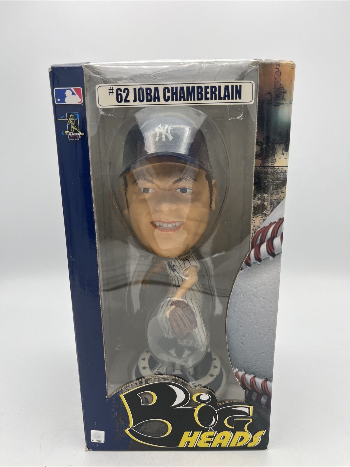 NEW YORK YANKEES JOBA CHAMBERLAIN #62 BIGHEADS/PHATHEADS MLB BASEBALL BIG HEAD