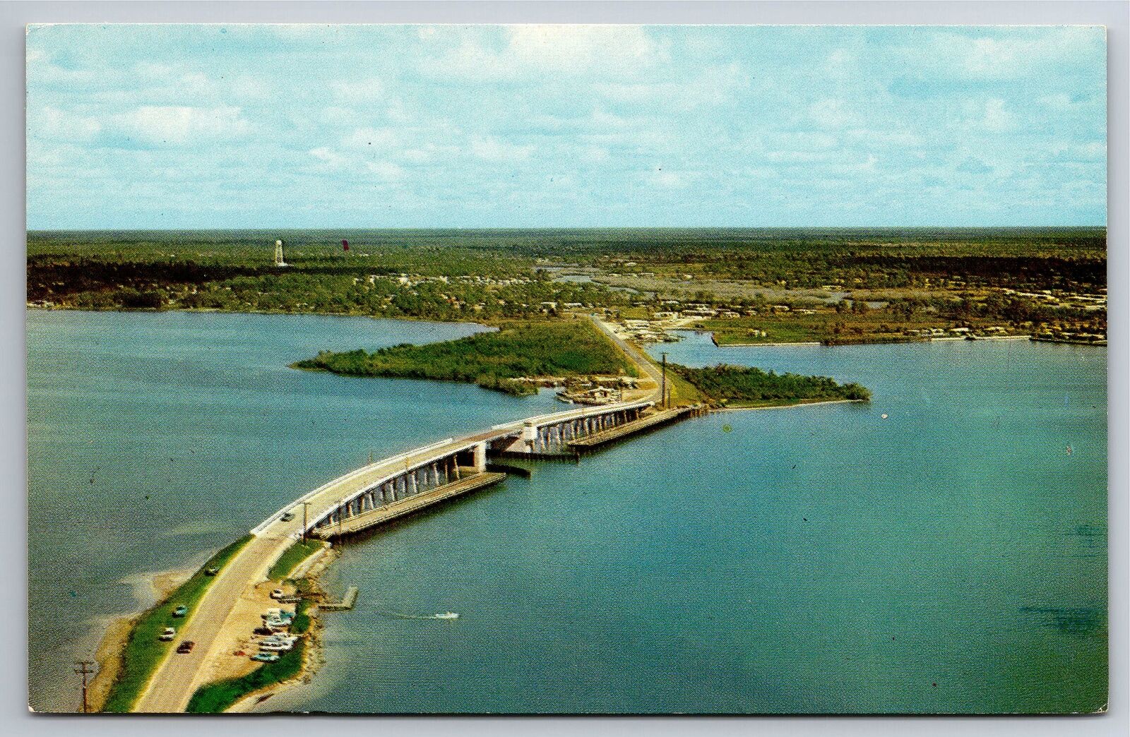 Postcard Englewood Beach FL New Bridge Englewood Beach