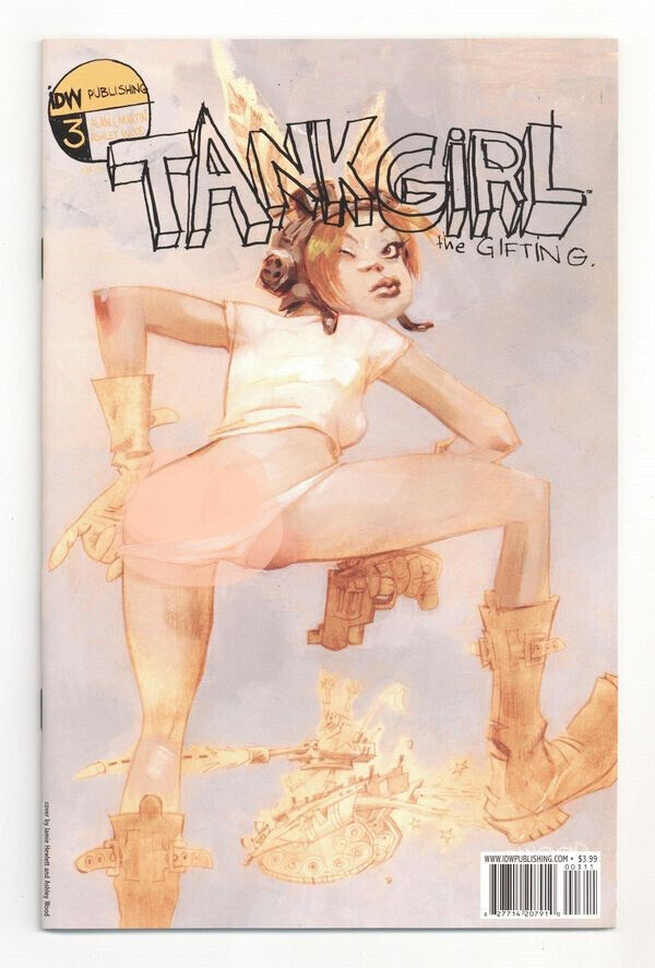 Tank Girl The Gifting #3 Jamie Hewlett Variant IDW 2007 VF/NM