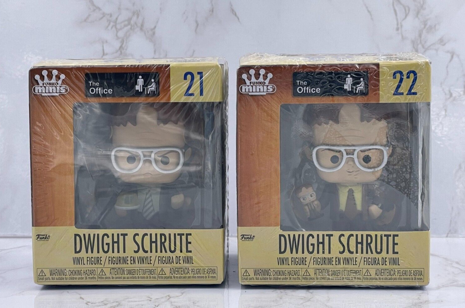 Dwight Schrute #21 #22 Funko Minis Figure The Office Vinyl Figures Collection