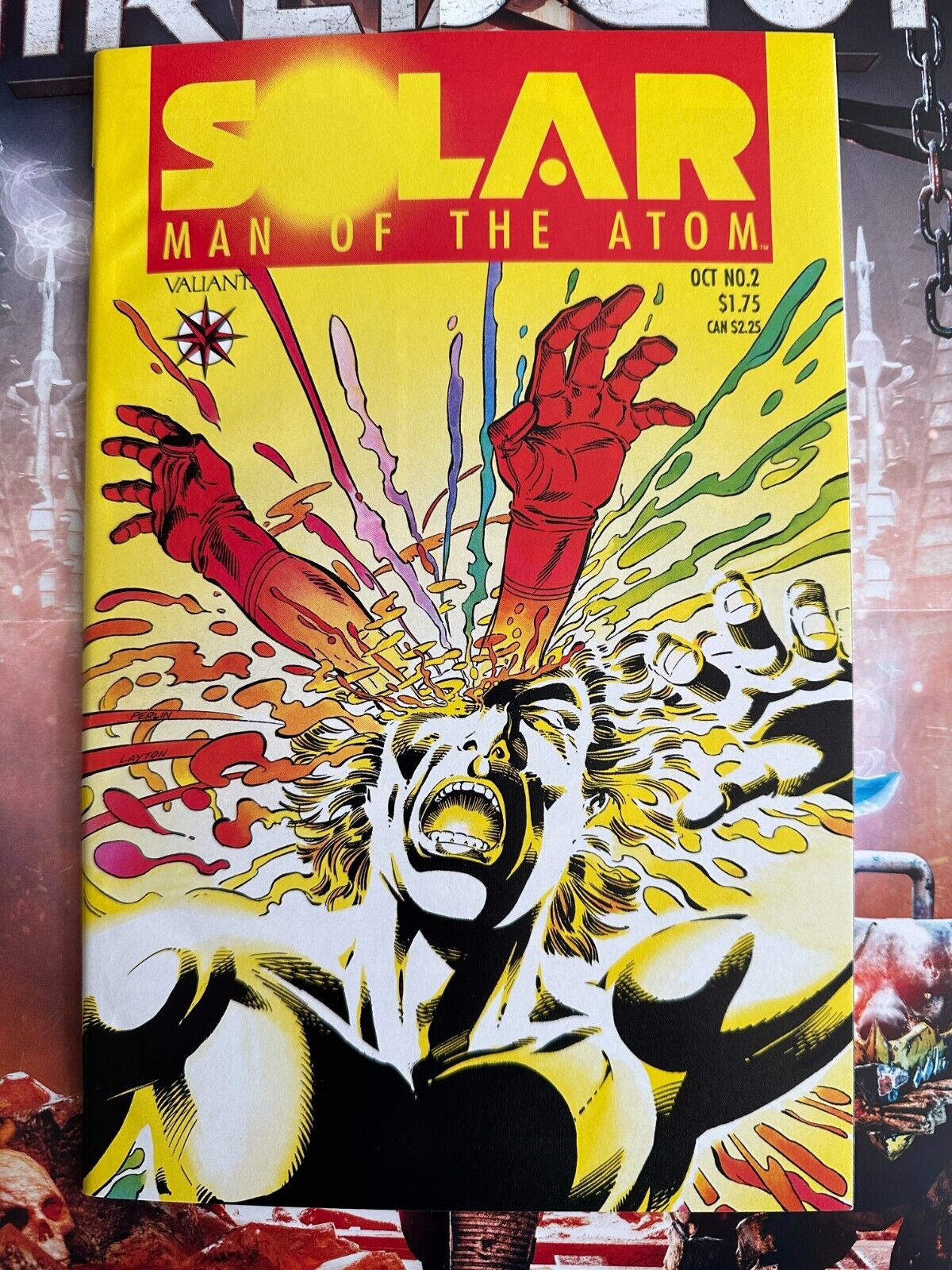 Solar Man of the Atom 2 Vol 1 VF Minor Key Valiant Entertainment 1991