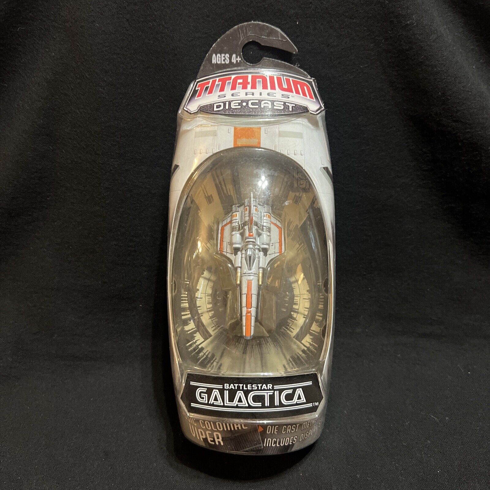 Battlestar Galactica Die-Cast Titanium Micro Machine Classic Colonial Viper NIB