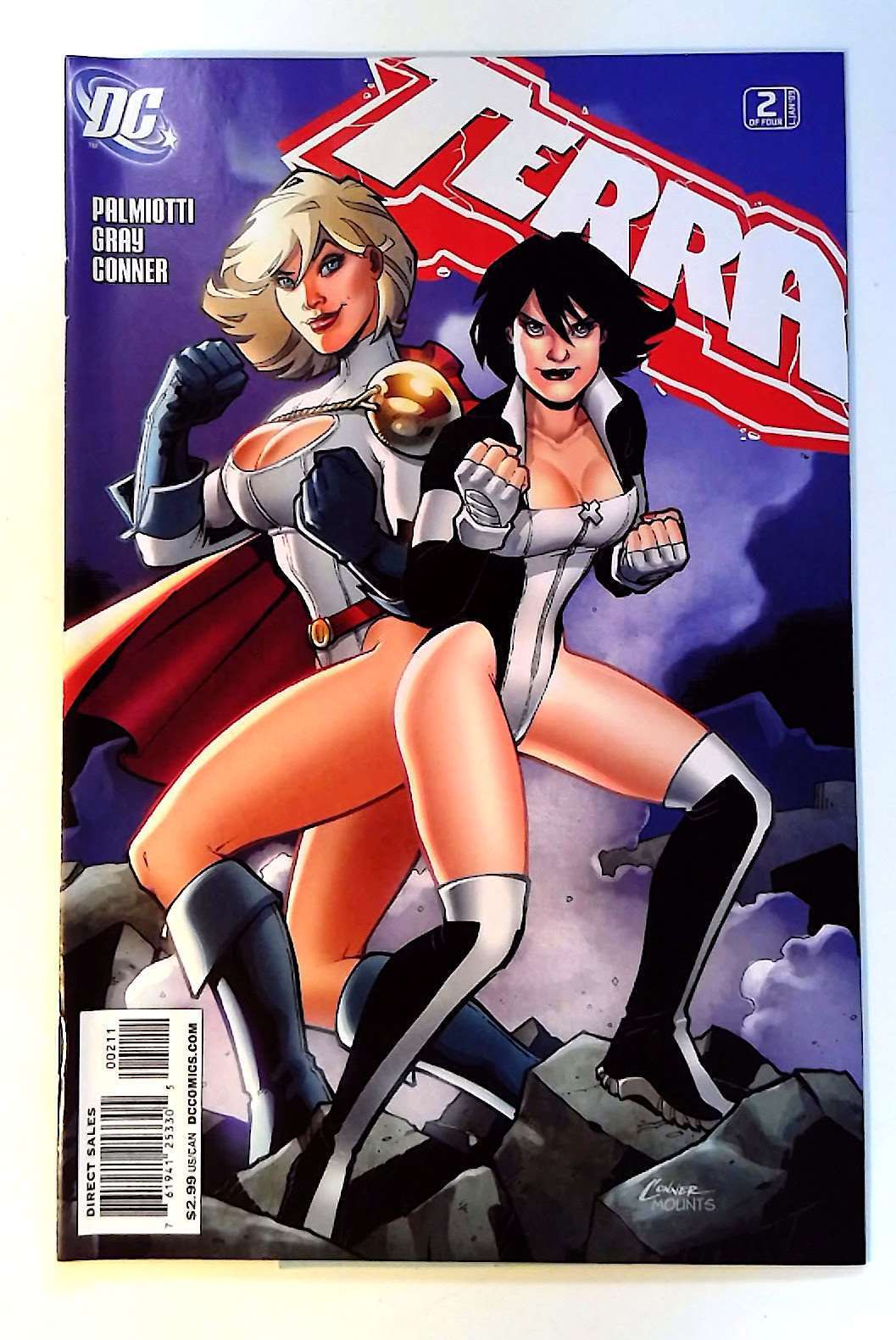 Terra #2 DC Comics (2009) NM Power Girl 1st Print Comic Book