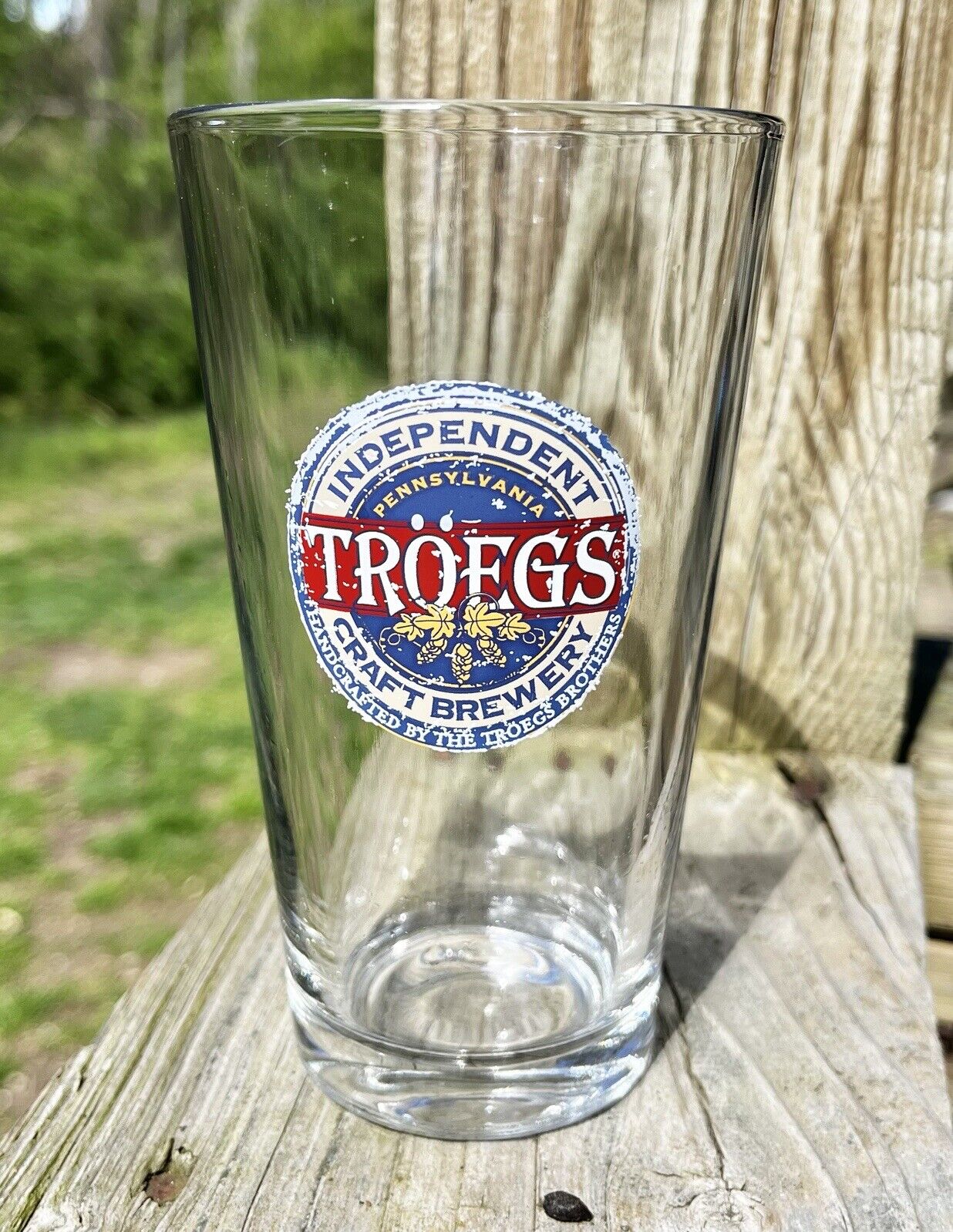 TROEGS Brewery, Independent Craft Brewery, Pennsylvania, Beer Pint Glass