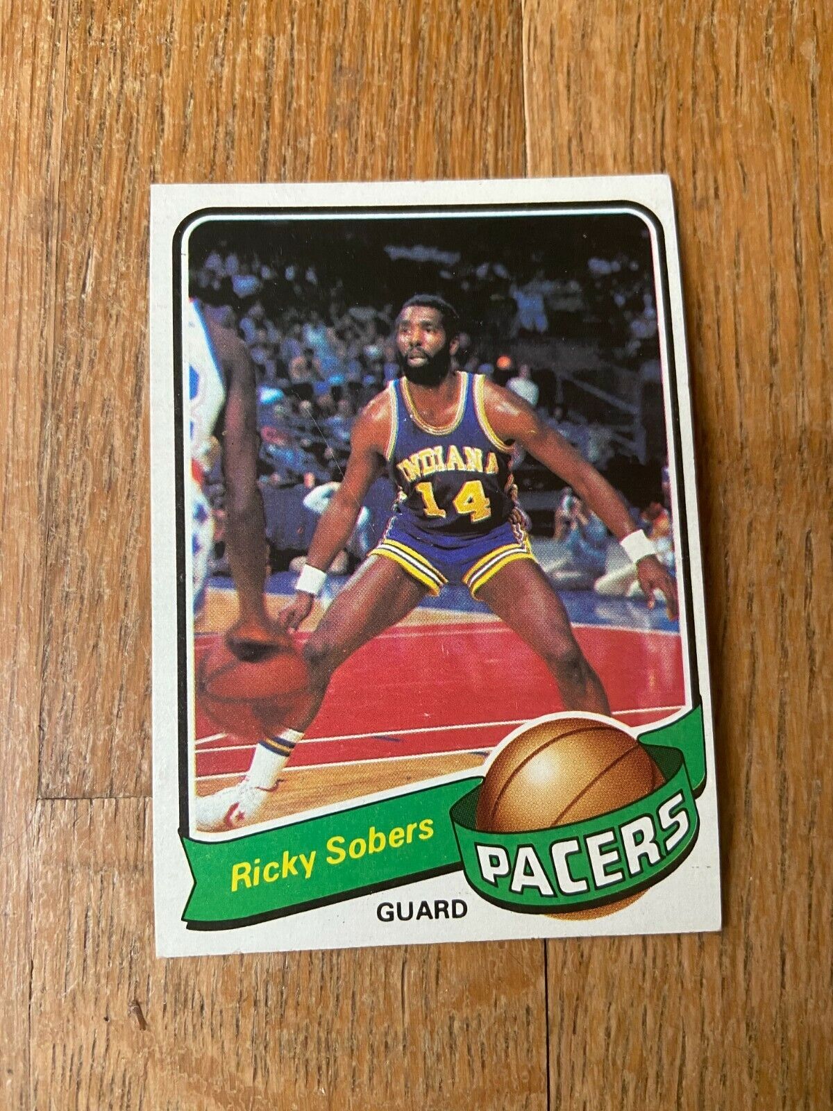 1979-80 Topps Ricky Sobers #71 Basketball Card Indiana Pacers