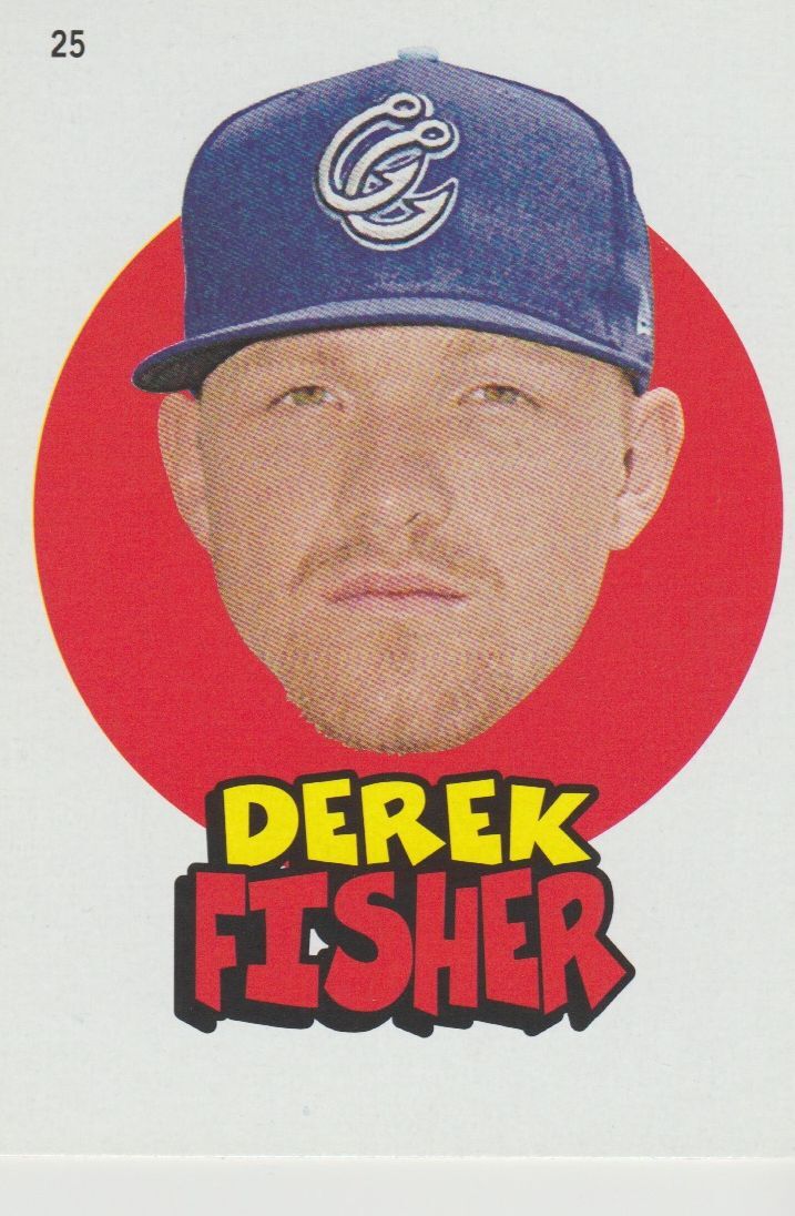 Derek Fisher 2016 Topps Heritage rookie RC insert card