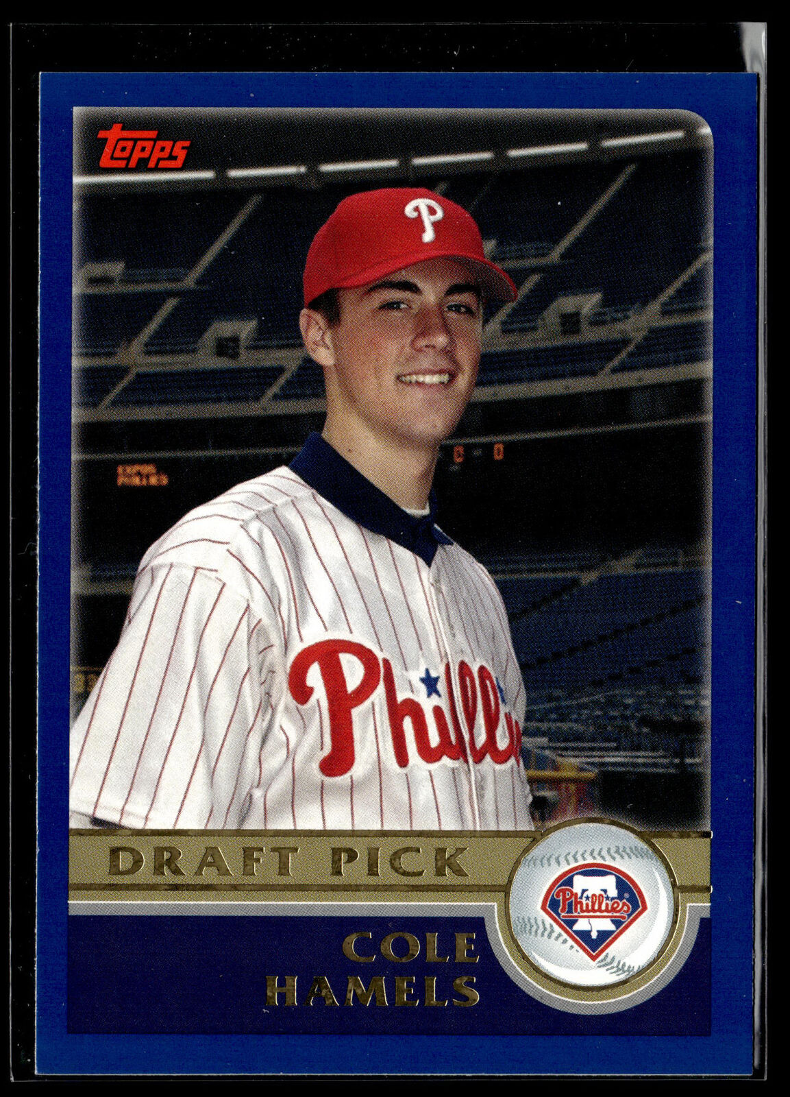 2003 Topps #671 Cole Hamels Philadelphia Phillies Rookie