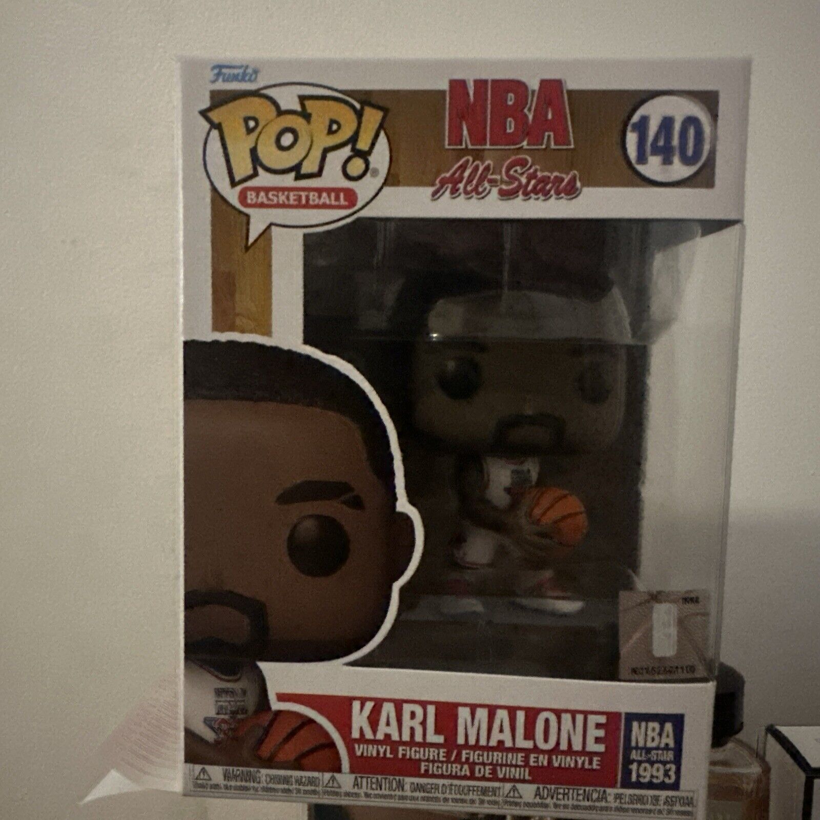 Basketball - Karl Malone #140 of the Lakers All Star Funko Pop