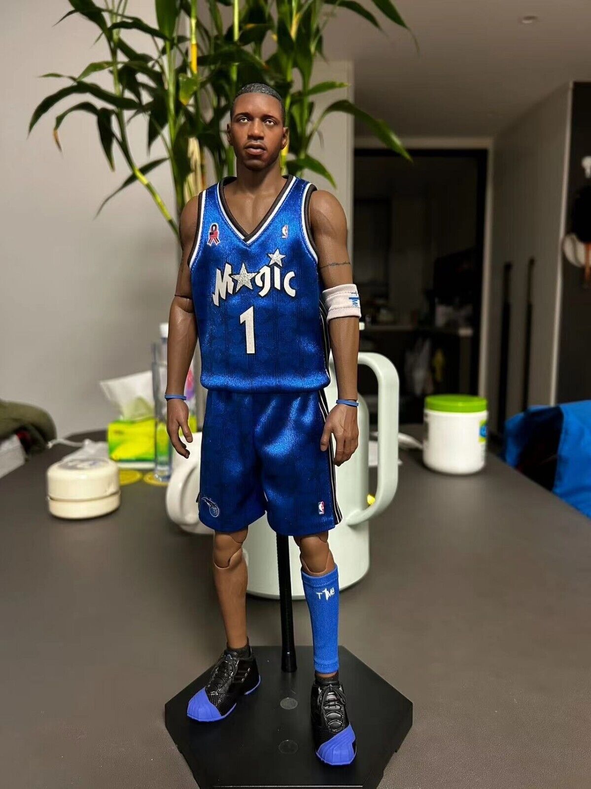 custom 1/6 scale Tracy McGrady Male Model for 12\'\' Action Figure