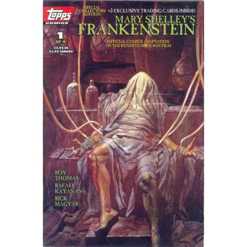 Mary Shelley\'s Frankenstein #1 in Near Mint condition. Topps comics [z}