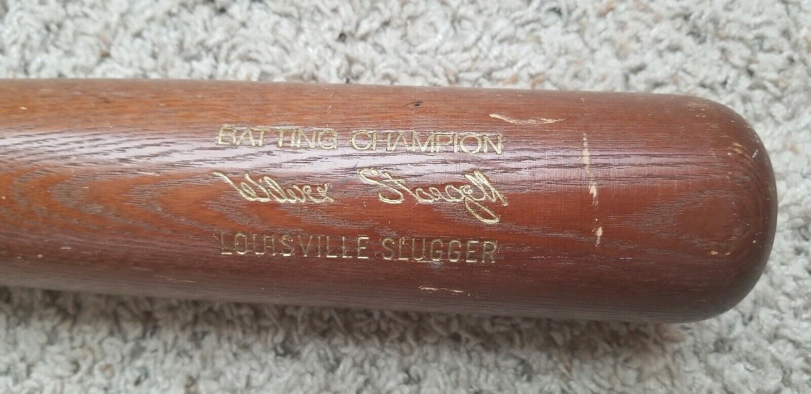 Willie Stargell Autographed BB596 Louisville Slugger Pittsburgh Pirates 34 bat
