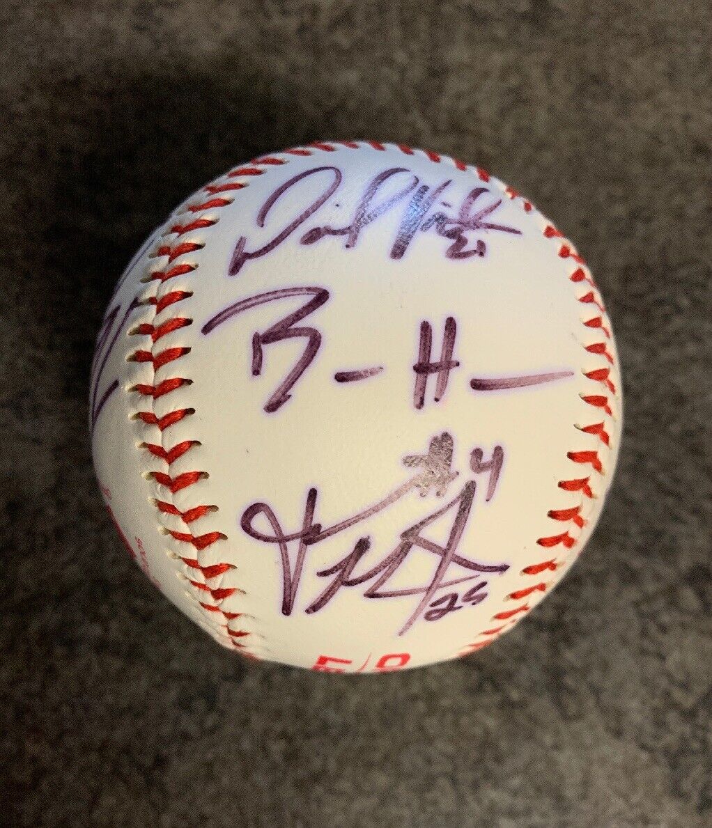 2011 Dayton Dragons BILLY HAMILTON Minor League  Team Autographed Baseball -b4