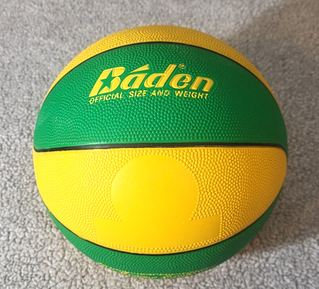 Rare Vintage John Deere Baden Basketball Limited Edition Rubber Official Size