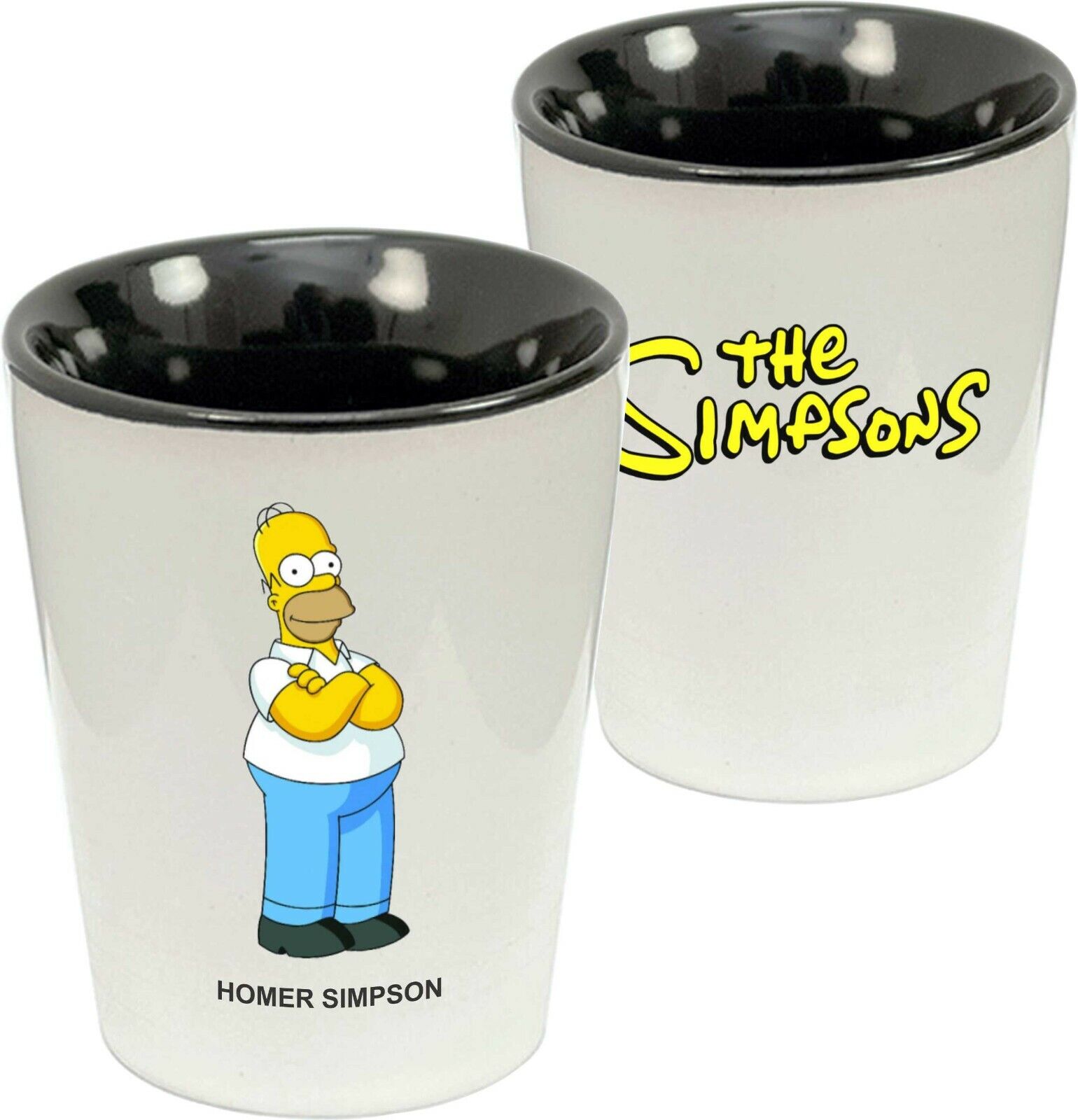 The Simpson's Character Shot Glass Collection