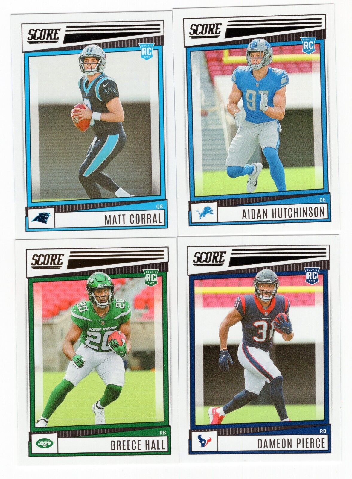 2022 Score Football ROOKIES RC #301-400 - Complete Your Set ~ You Pick