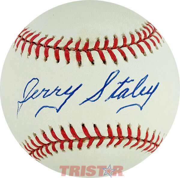 GERRY STALEY SIGNED AUTOGRAPHED AL BASEBALL TRISTAR - CARDINALS WHITE SOX