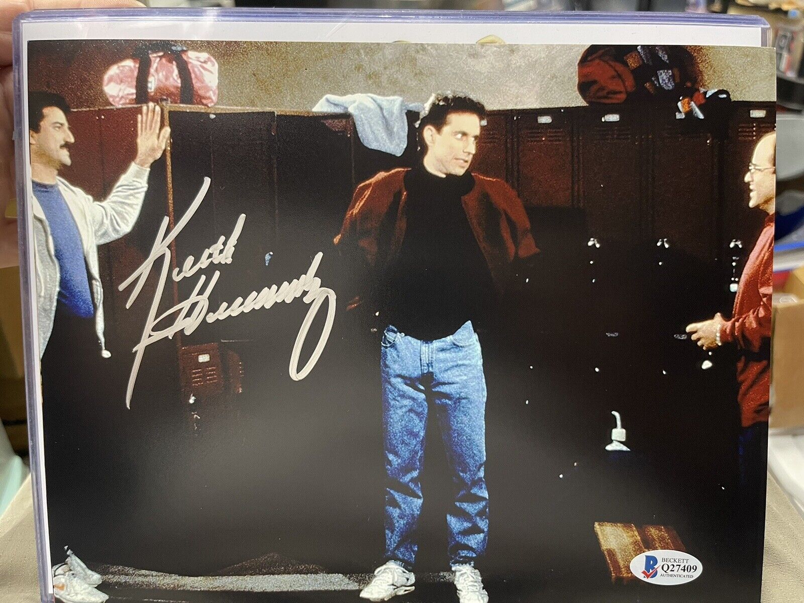 Seinfeld guest NY Mets  Keith Hernandez  Autographed 8x10 Photo Beckett Auth D1