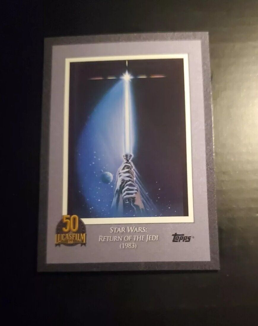 2021 Topps Star Wars #14 Return Of The Jedi Lucasfilm 50th Anniversary