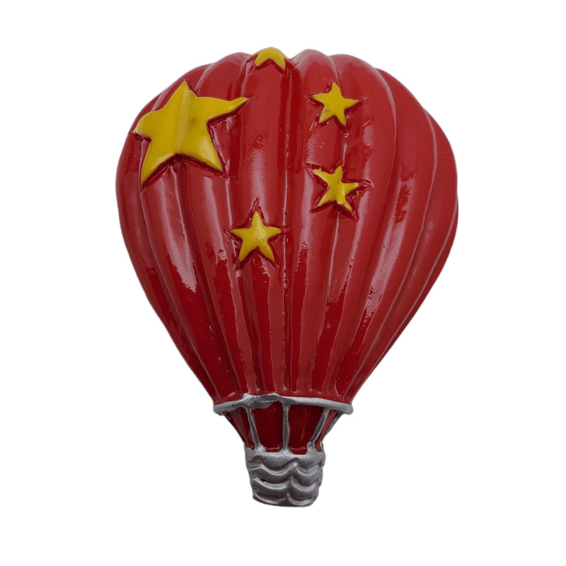 China Chinese Flag Refrigerator Fridge Magnet Travel Tourist Souvenir Balloon