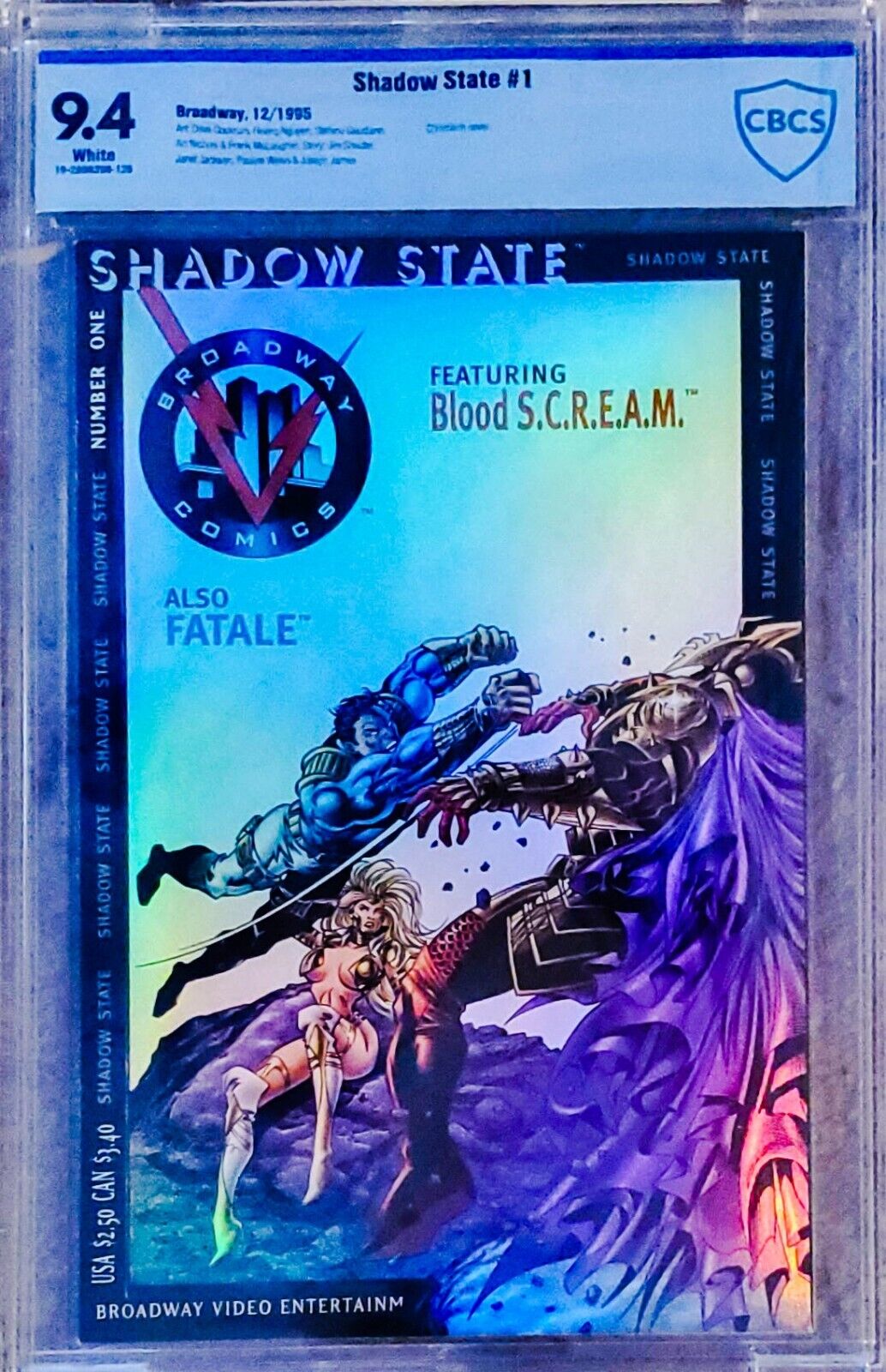 Shadow State 1 Chromium Cover CBCS 9.4