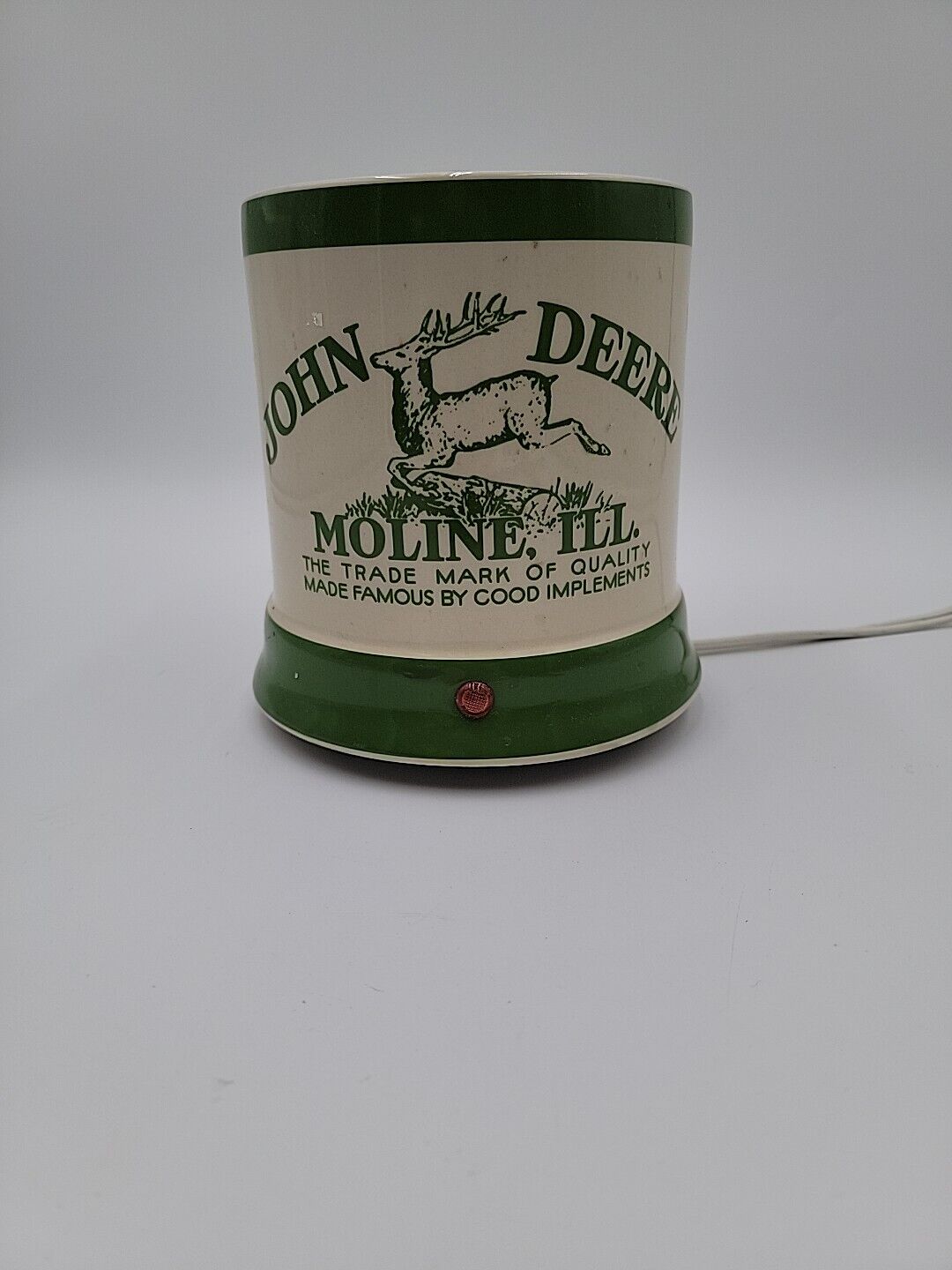 Vintage John Deere Electric Candle Warmers For Large Candles Tested Works 