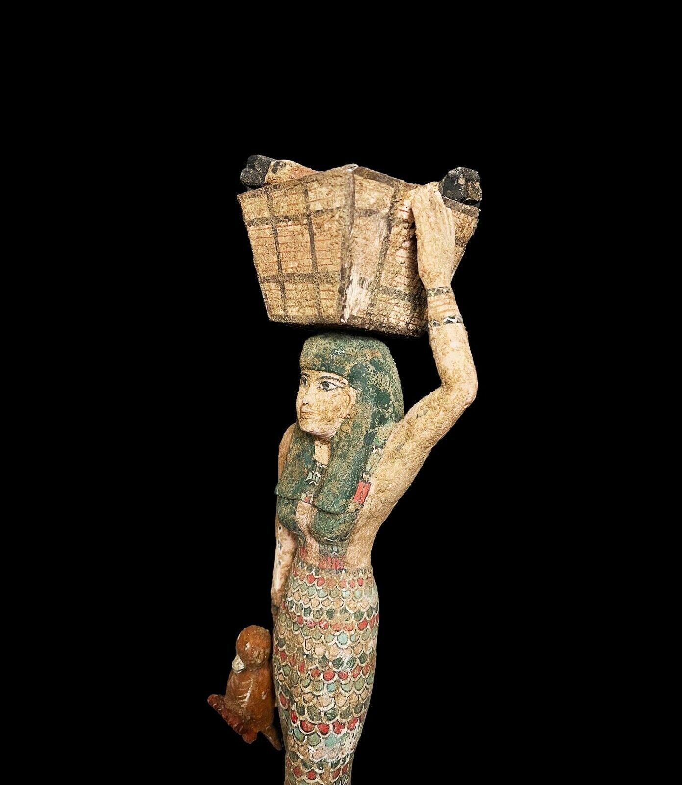 One Of A Kind piece of Ancient Egyptian pharaoh offering-bearer