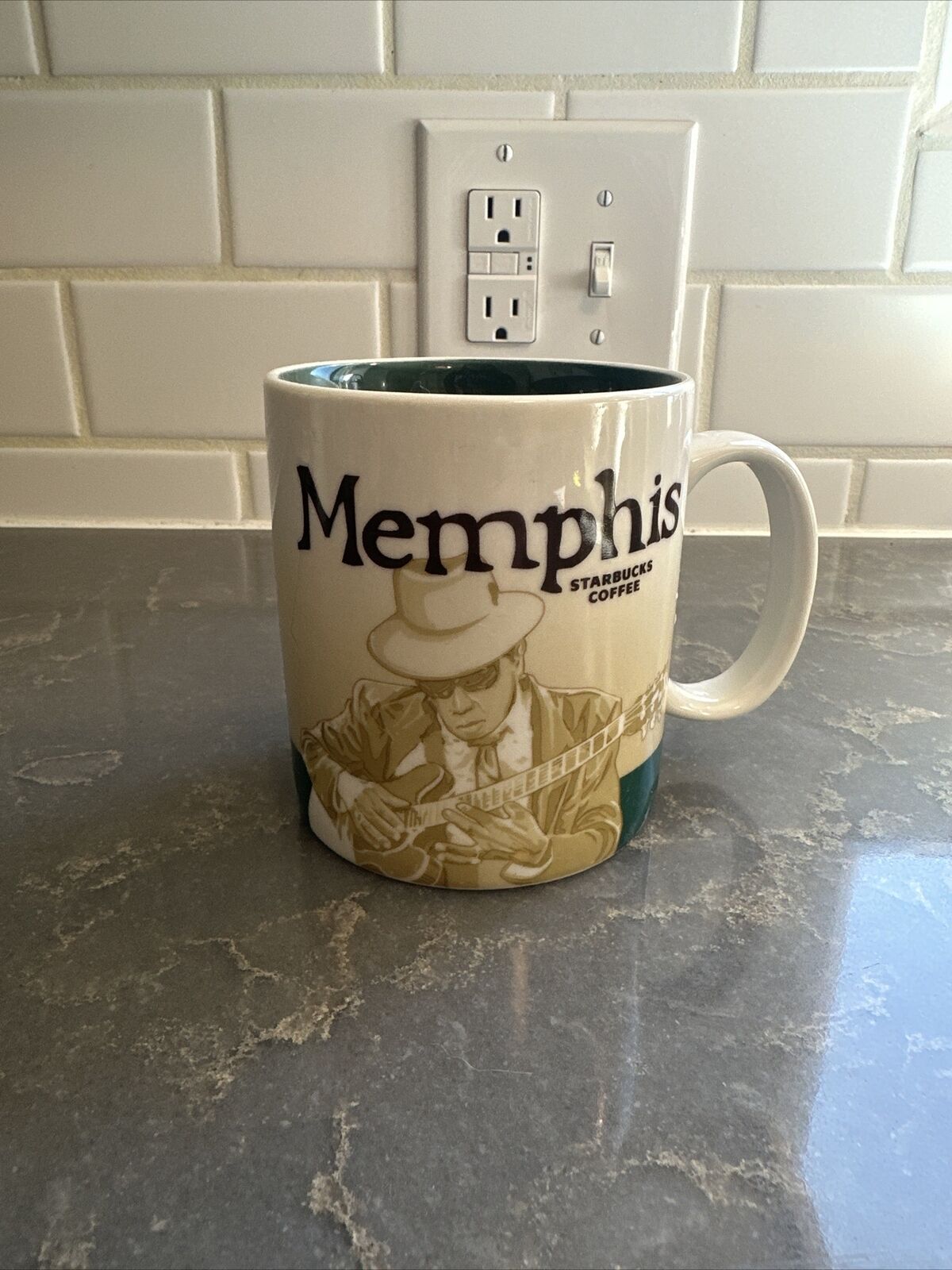 Starbucks Memphis 2011 Coffee Mug Cup Collector Series 16 oz