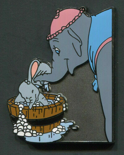 Disney Pins Dumbo Getting Bath from Mom Memorable Moments Pin