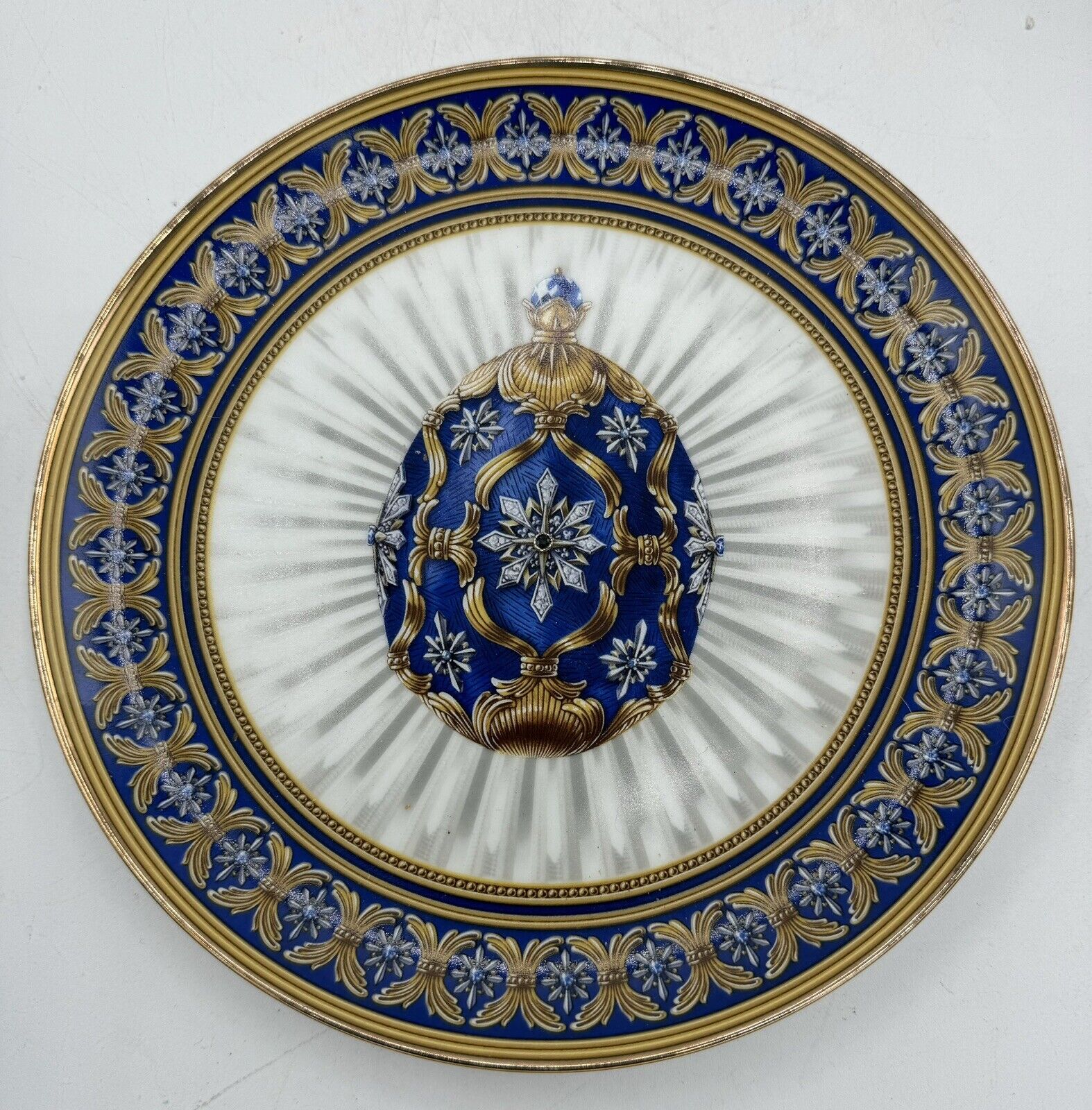 Star Of The North Numbered Jewelled Egg Plate Presented By The House Of Faberge