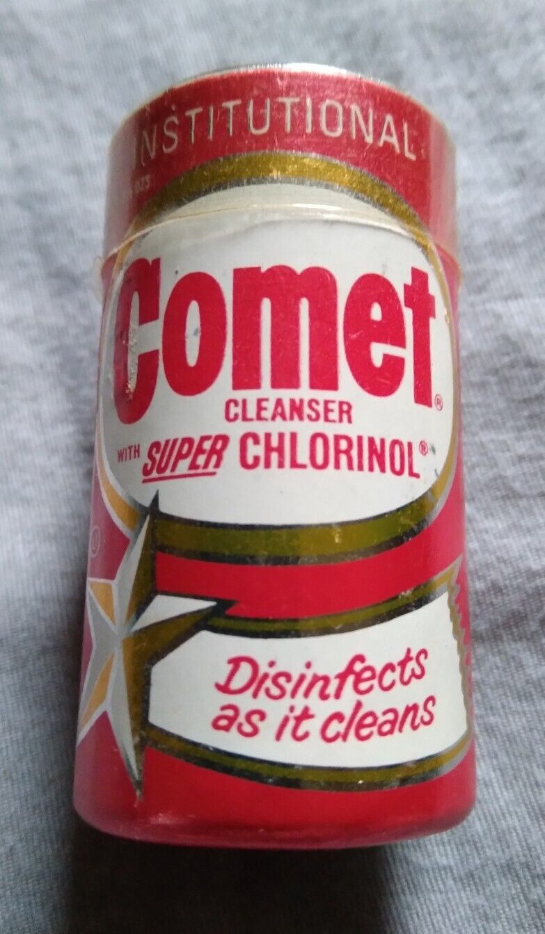 Vintage Comet Super Chlorinol Cleanser Advertising Matches.