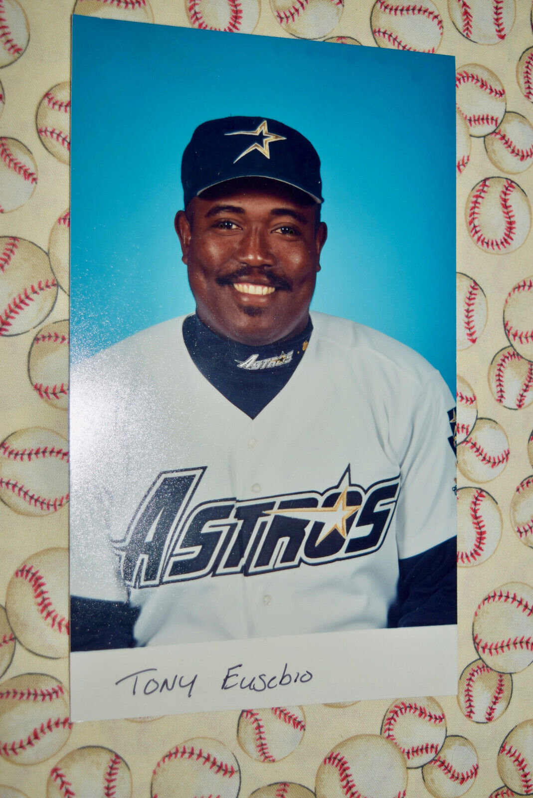 Tony Eusebio Houston Astros Press Player Photo - 1997-1998