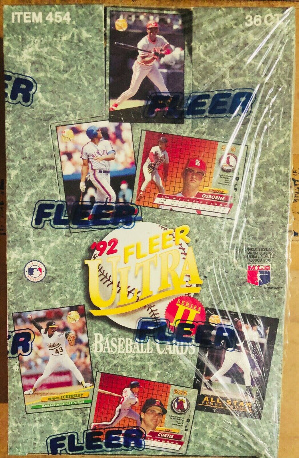 1992 Fleer Ultra Series II Factory Sealed Box MLB Baseball