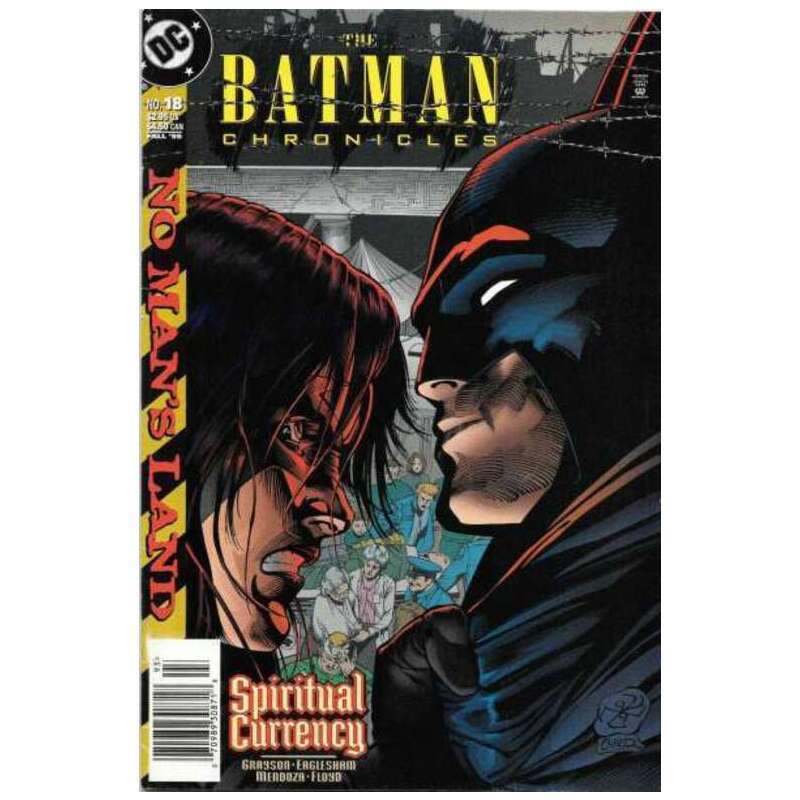 Batman Chronicles #18 Newsstand in Near Mint minus condition. DC comics [m\