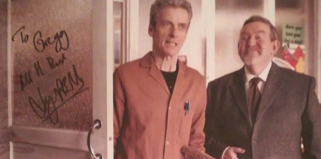 Photo from Doctor Who signed by Nigel Betts  *REDUCED*