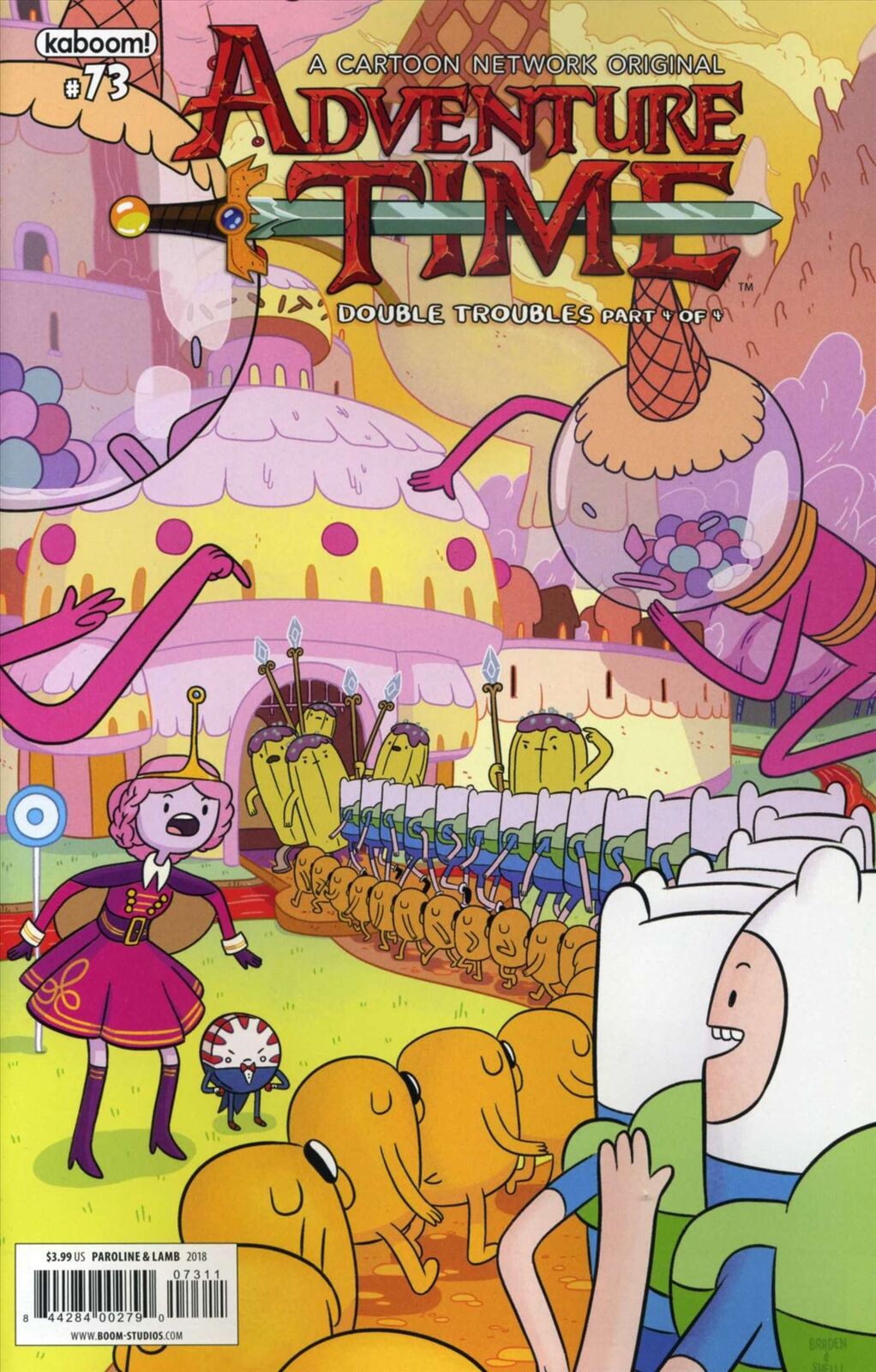 Adventure Time #73 VF/NM; Boom | Kaboom - we combine shipping