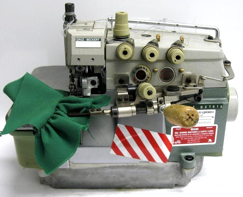 WILLCOX & GIBBS 516-E32-542 Serger 5-Thread Industrial Sewing Machine Head Only