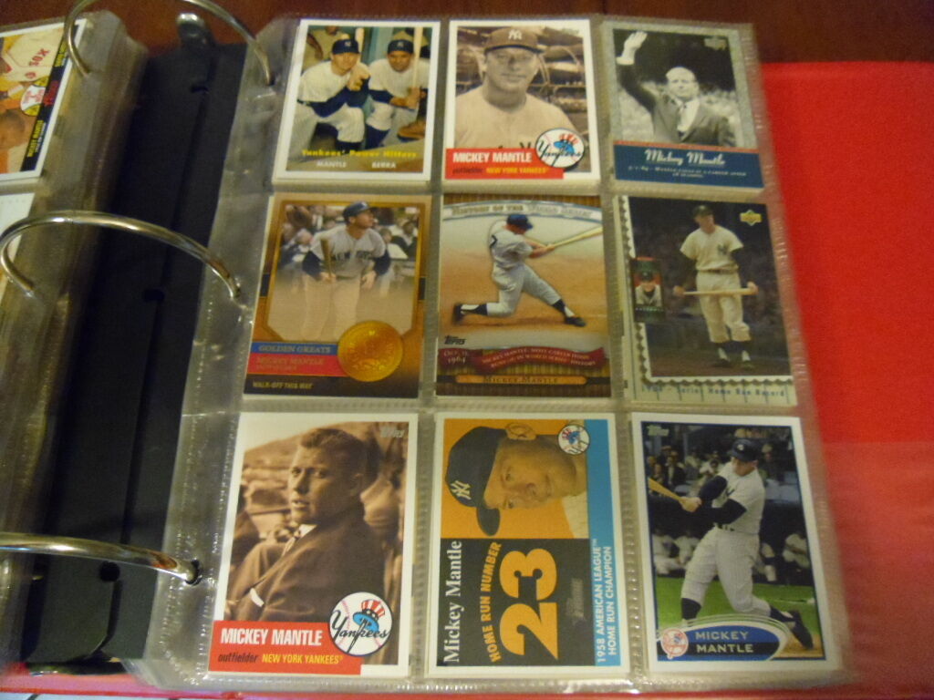 FREE MICKEY MANTLE INSERT CARD WITH EVERY LOT OF VINTAGE SPORTSCARD PACK BLOWOUT