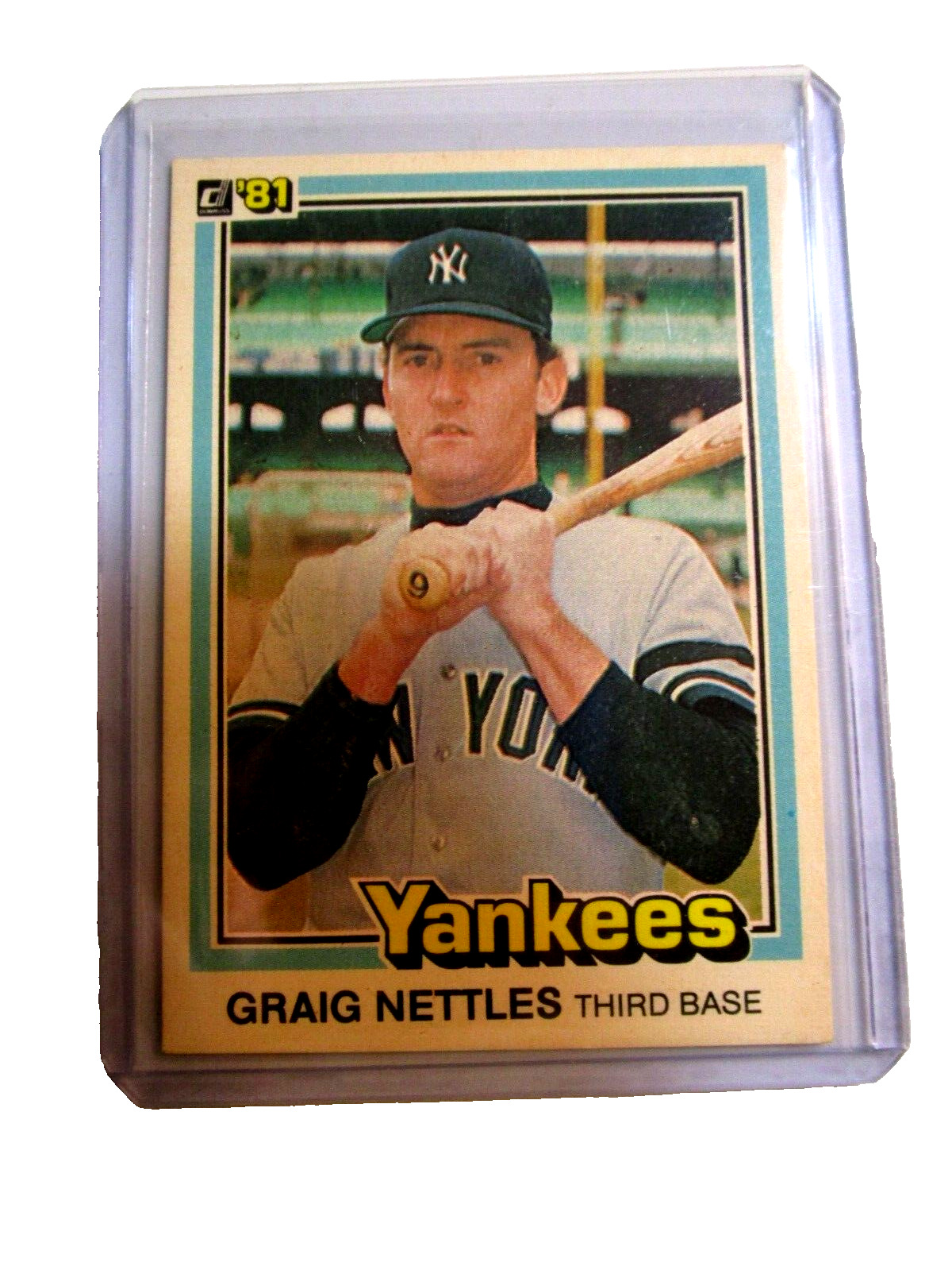 1981 Donruss Graig Nettles #105 New York Yankees-