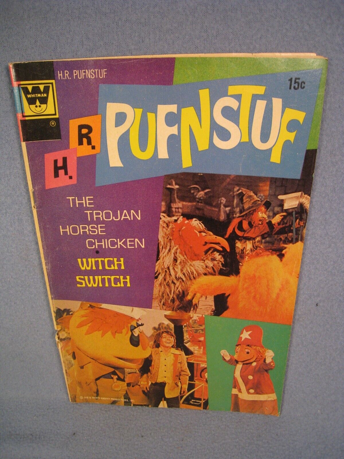Vintage H.R. Pufnstuf #8 1972 Whitman Comic Book