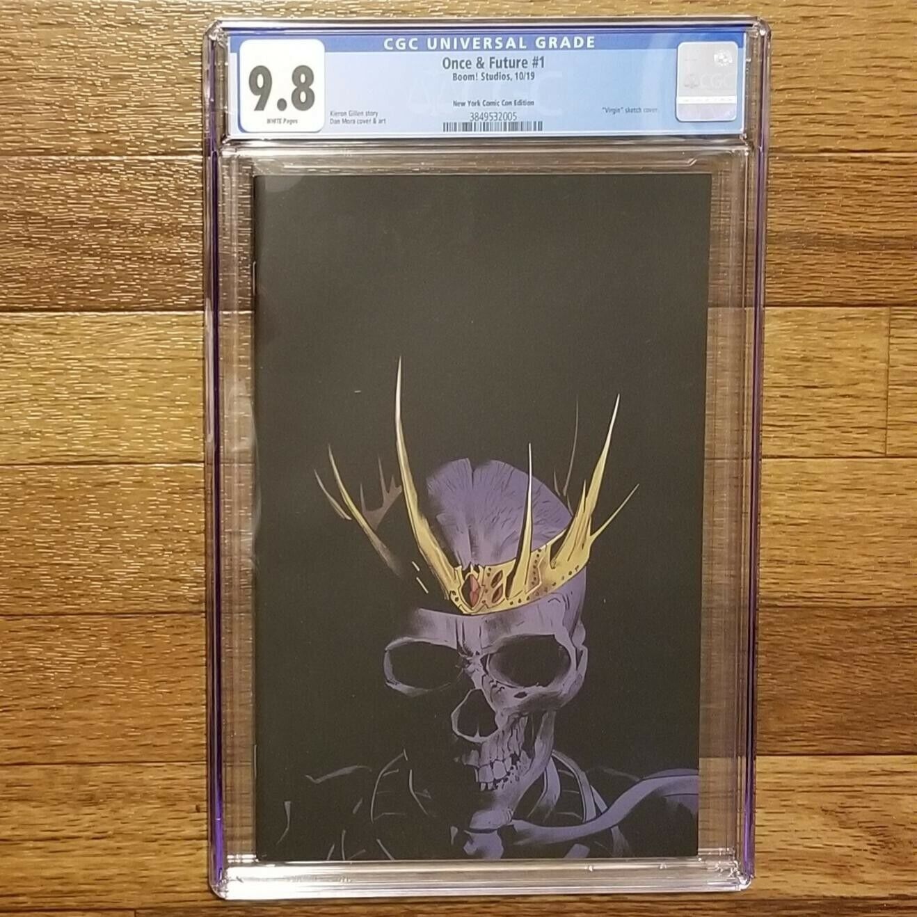 Once and & Future 1 NYCC Gold Crown CGC 9.8 - limited to only 250 copies
