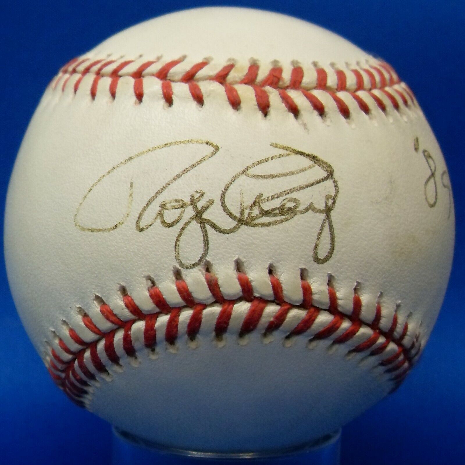 JSA Roger Craig Autographed Signed INSCR MLB Leonard S. Coleman Baseball DBB 255