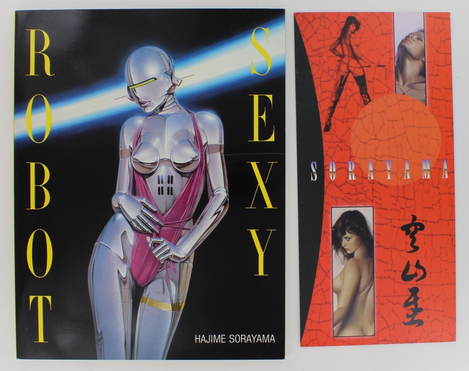 Hajime Sorayama 1983 Robot Sexy 1st w/Gallery Catalog Rare Japan Animation Art