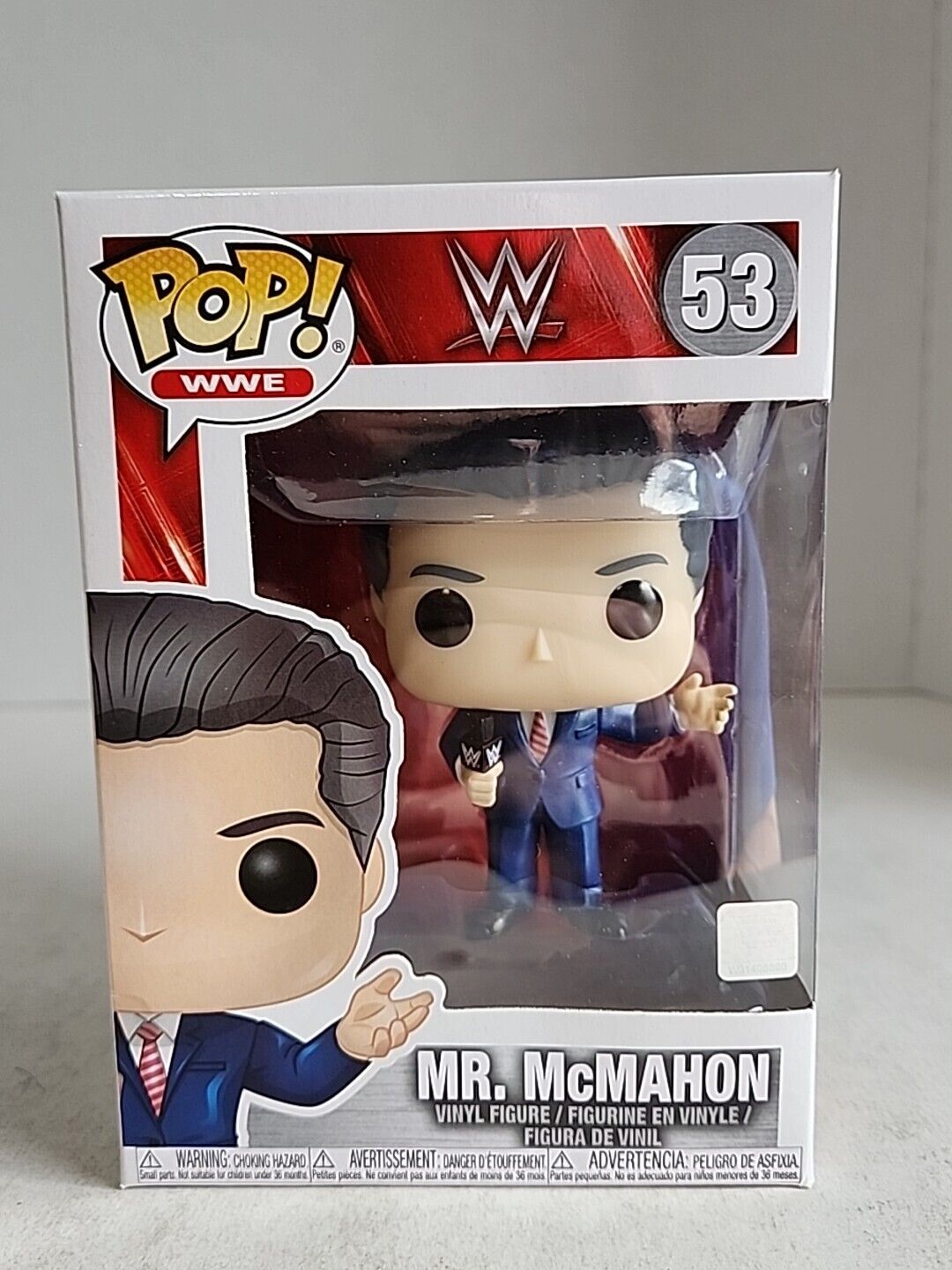 Funko Pop WWE Mr. Vince McMahon #53 Vinyl Figure New In Box