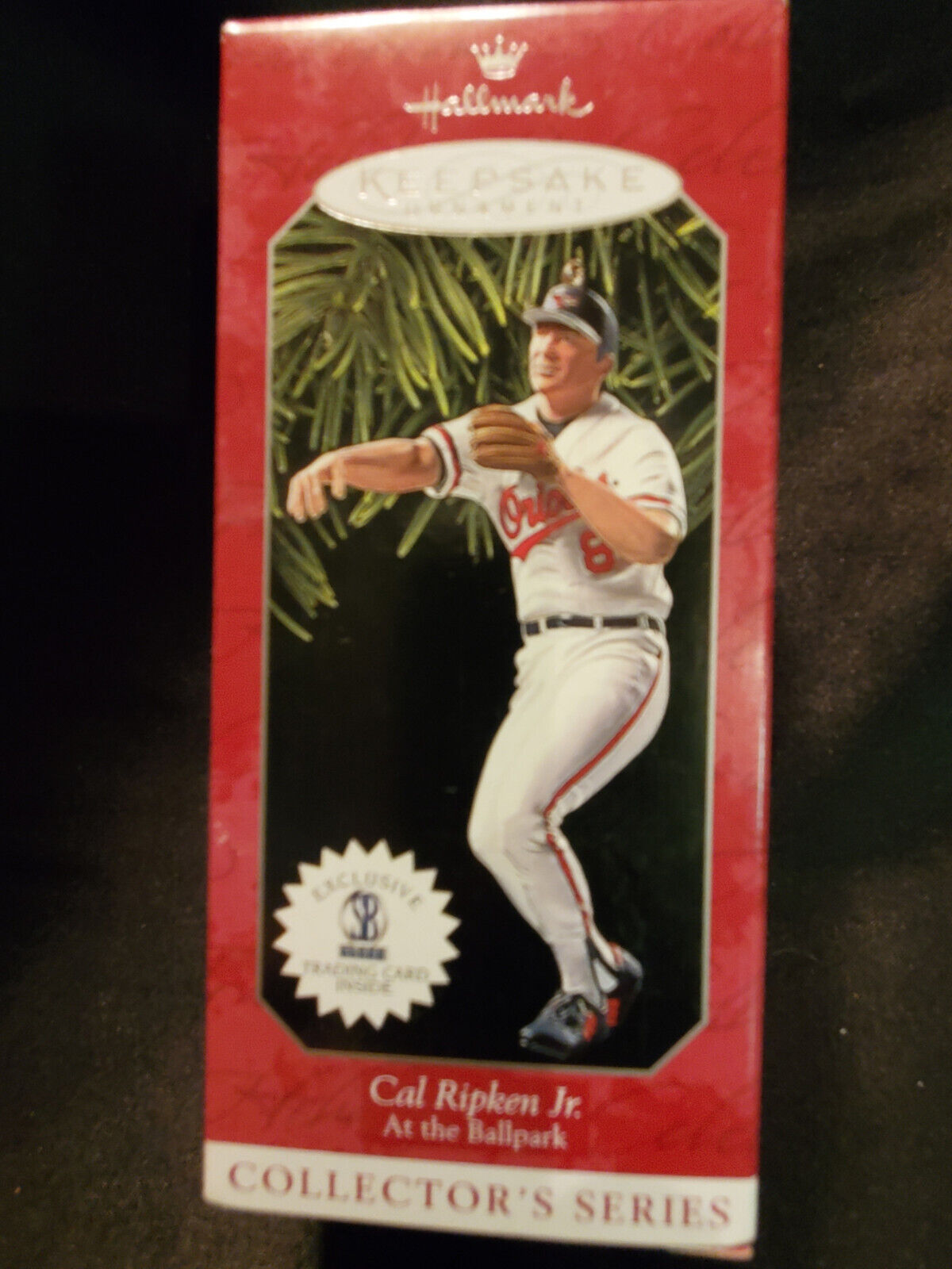 CAL RIPKEN JR - BALTIMORE ORIOLES - 1996 Baseball Hallmark Ornament MLB - NEW
