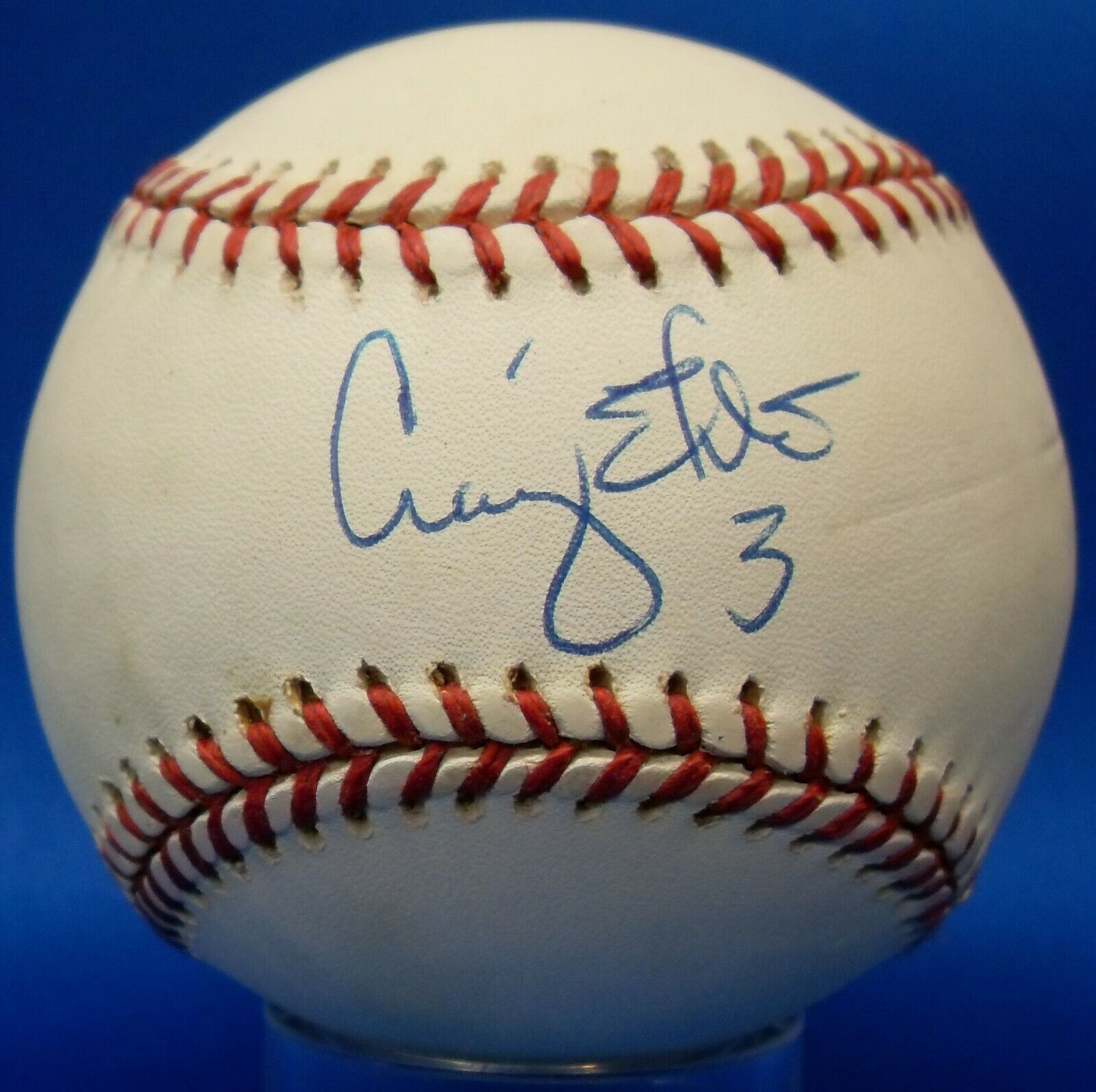 JSA Craig Ehlo Autographed Signed INSCR MLB Leonard S. Coleman Baseball DBB 258