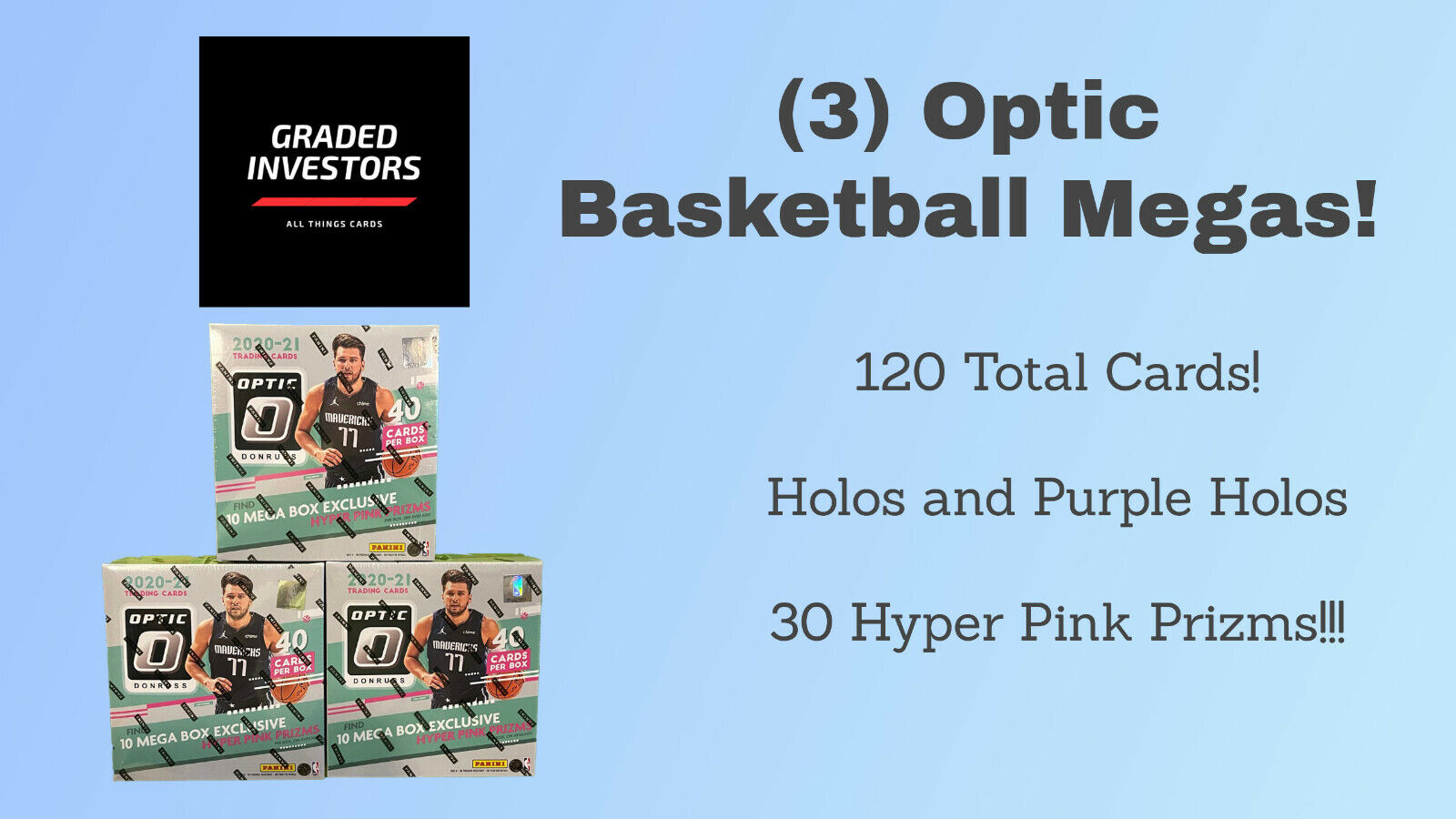 Sacramento Kings (3) 2020-21 Optic Basketball Megas Live Break Halliburton