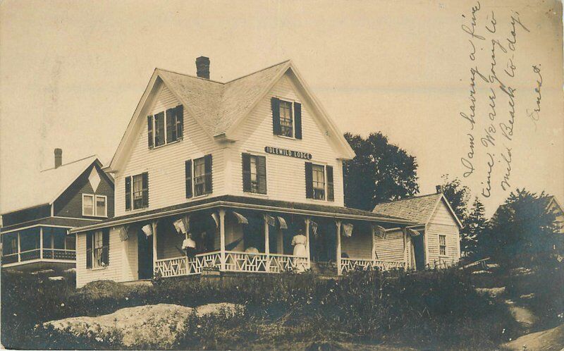 1908 Idlewild Lodge FLORIDA RPPC real photo postcard 3703